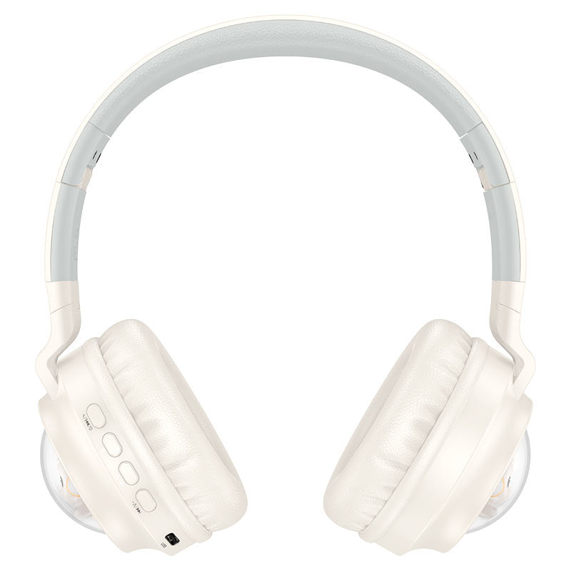 HOCO W50 Cute Fun Wireless & Wired RGB Headphones
