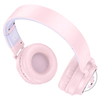 HOCO W50 Cute Fun Wireless & Wired RGB Headphones