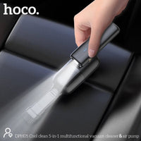 HOCO DPH05 Cool 5-in-1 Multifunctional Vacuum Cleaner & Air Pump