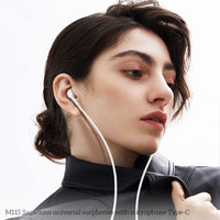 HOCO M115 Type-C Wired Earphone with Microphone