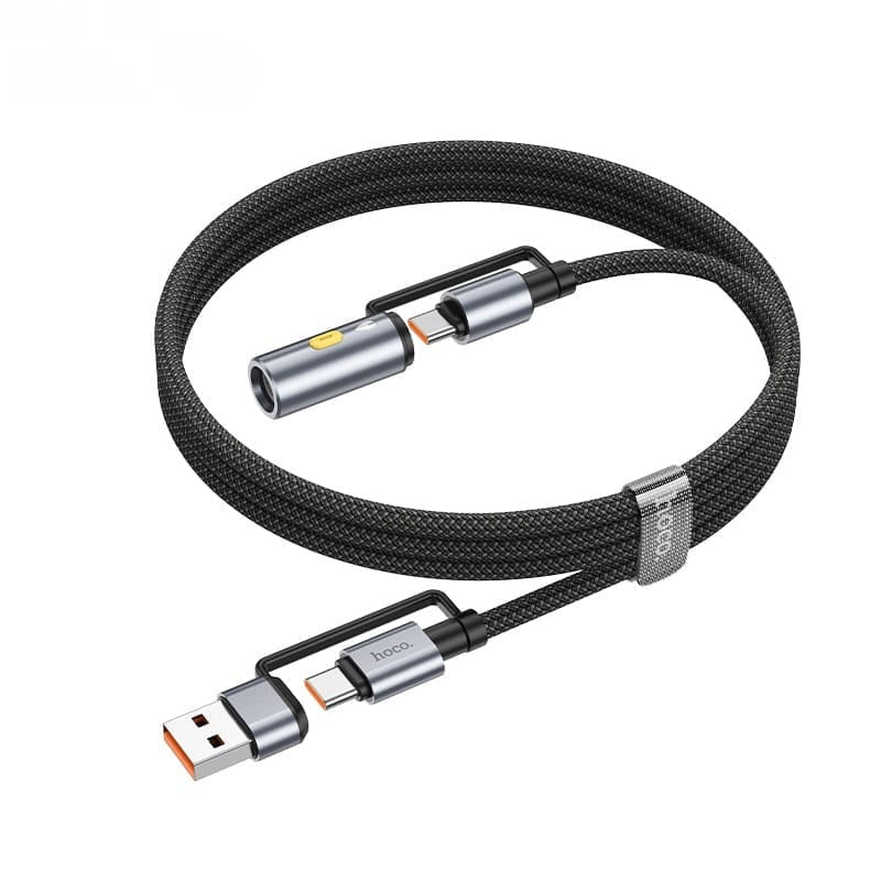 HOCO U138 All-in-One USB-C to C Charging Cable with Cigarette Lighter