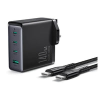 HOCO DC120 140W GaN Ultra-Fast 4-Port Charger Kit
