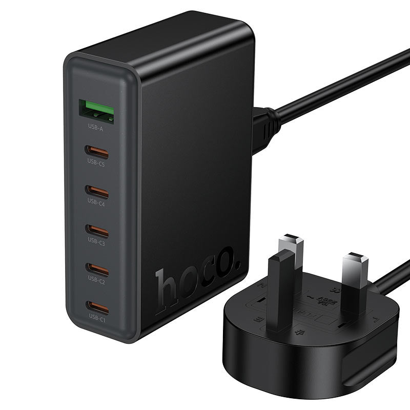 HOCO C152B Modern 70W 6-Port Charging Station
