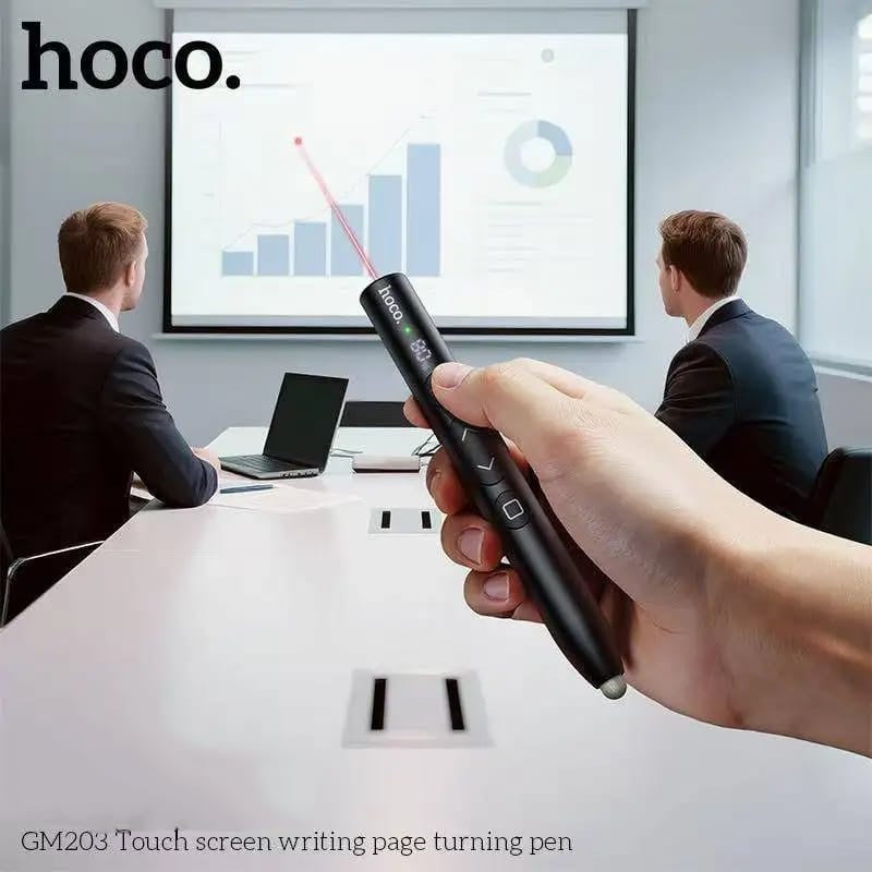 HOCO GM203 2-in-1 Laser Pointer & Stylus Pen