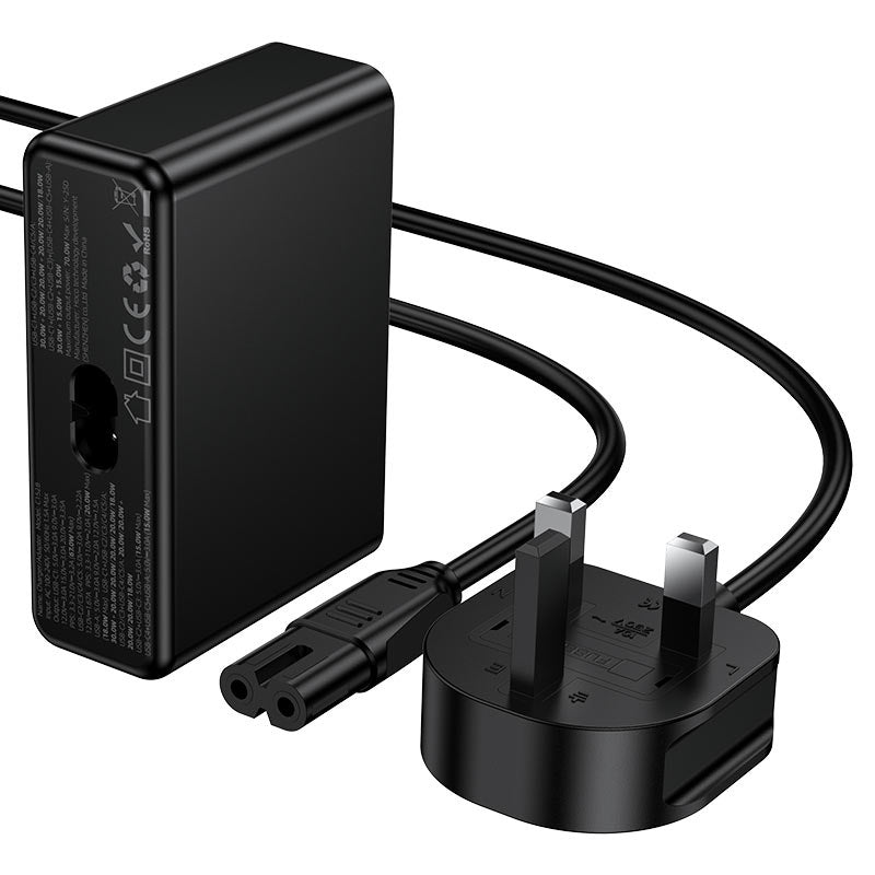 HOCO C152B PD70W Charging Station UK Plug