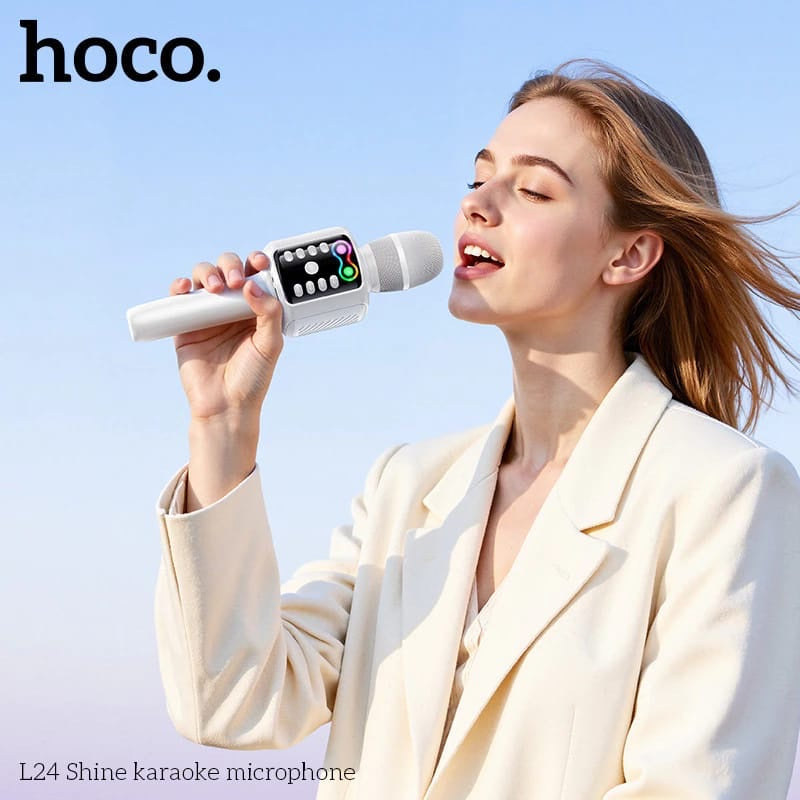 HOCO L24 Shine Karaoke Microphone