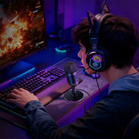 HOCO L25 Bright USB-A RGB Desktop Microphone