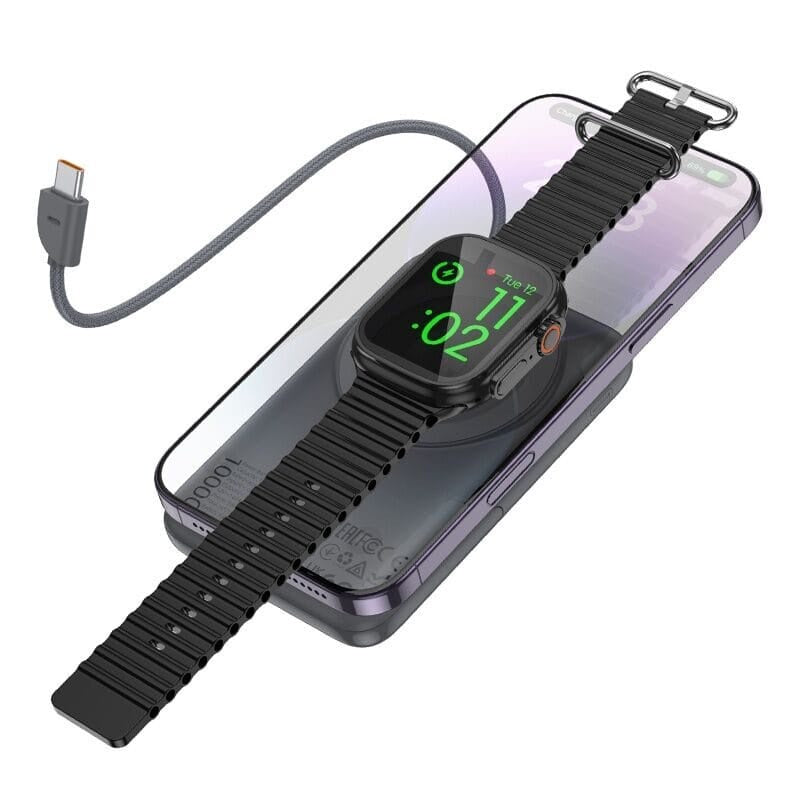 HOCO Q43 Dual PD20W Power Bank with Apple Watch Charger