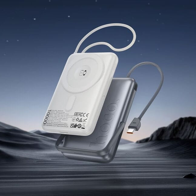 HOCO Q43 Dual PD20W Power Bank with Apple Watch Charger