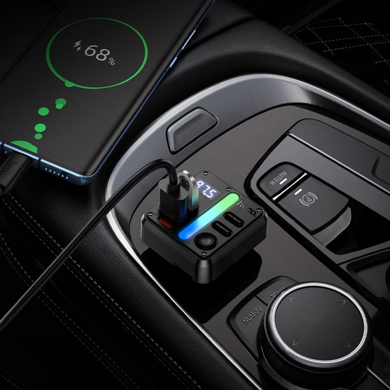 HOCO E89 Bluetooth 5.4 FM Transmitter with 45W Charging