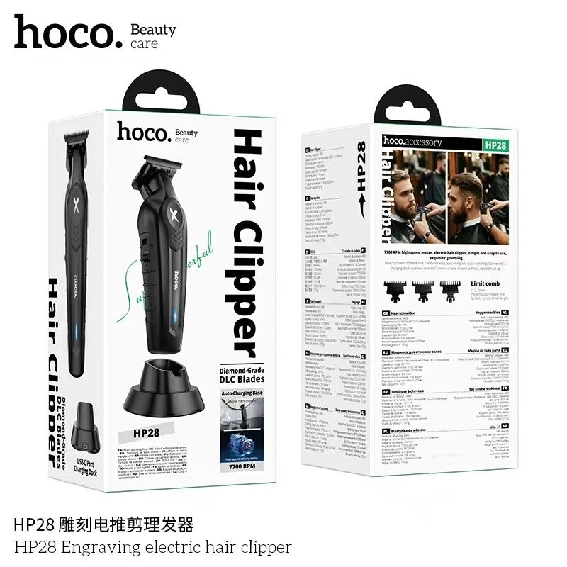 HOCO HP28 Engraving Electric Hair Clipper