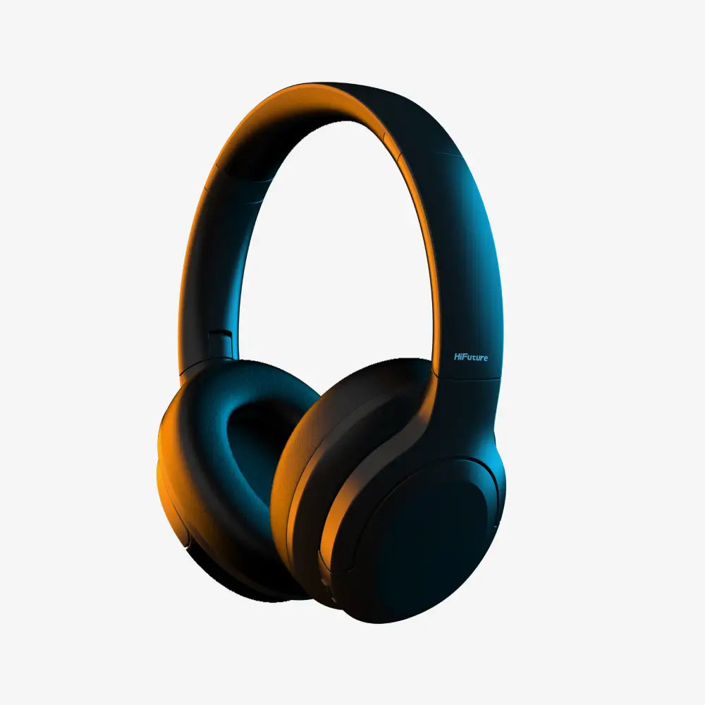 FutureTour wireless gaming headset with active noise cancellation and 40-hour battery, ideal for immersive console and PC gaming in Kuwait and GCC markets.
