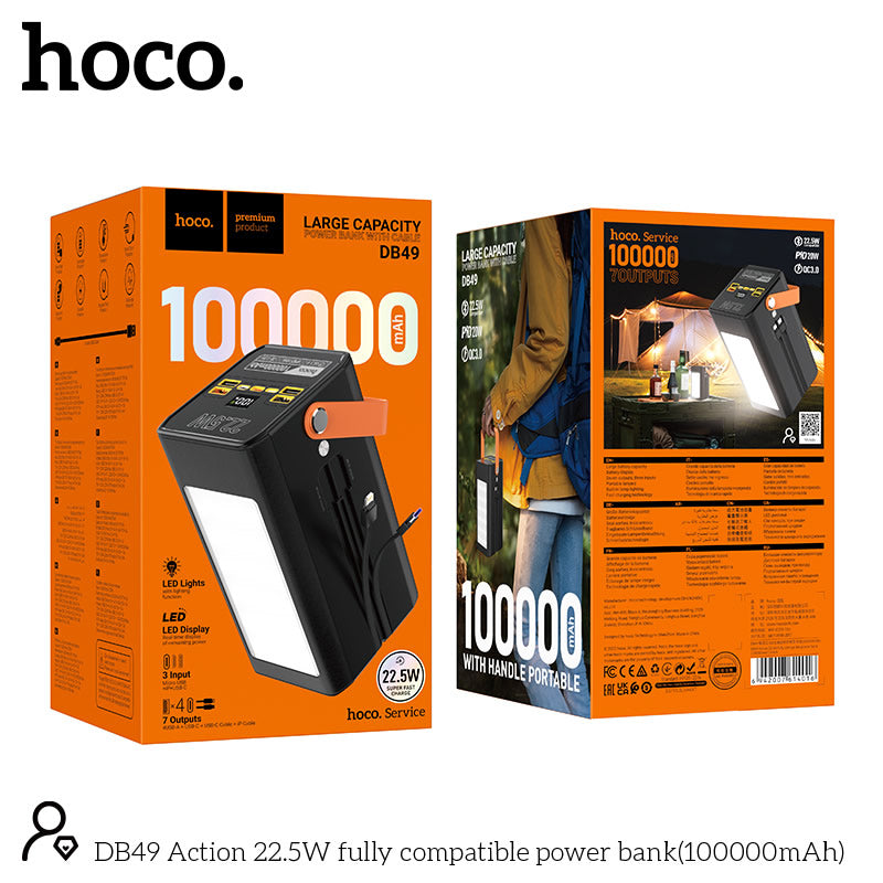 HOCO DB49 22.5W 100,000mAh Power Bank