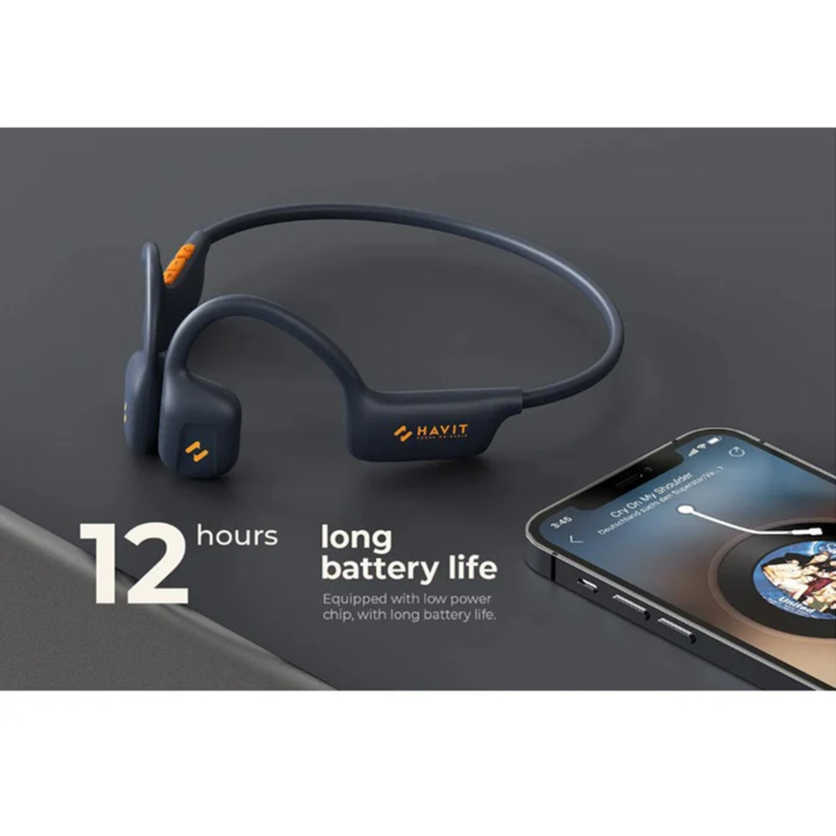 Havit Freego1 Air Open Ear Air Conduction Headphones