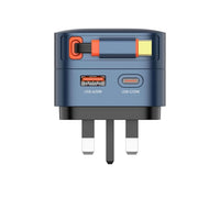 LDNIO Q9 Fast Charger with Retractable Cable - 33W & 65 W