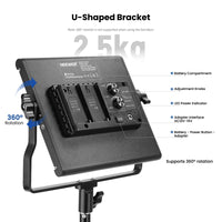 Neewer NL660 Bi-Color 660 LED Video Light and Stand Kit