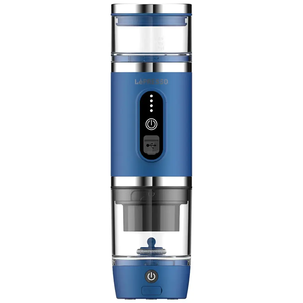 LePresso 4-in-1 Portable Coffee Machine with Milk Frother