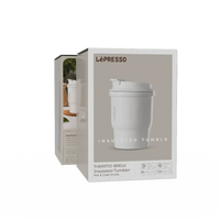 LePresso Insulated Tumbler - White