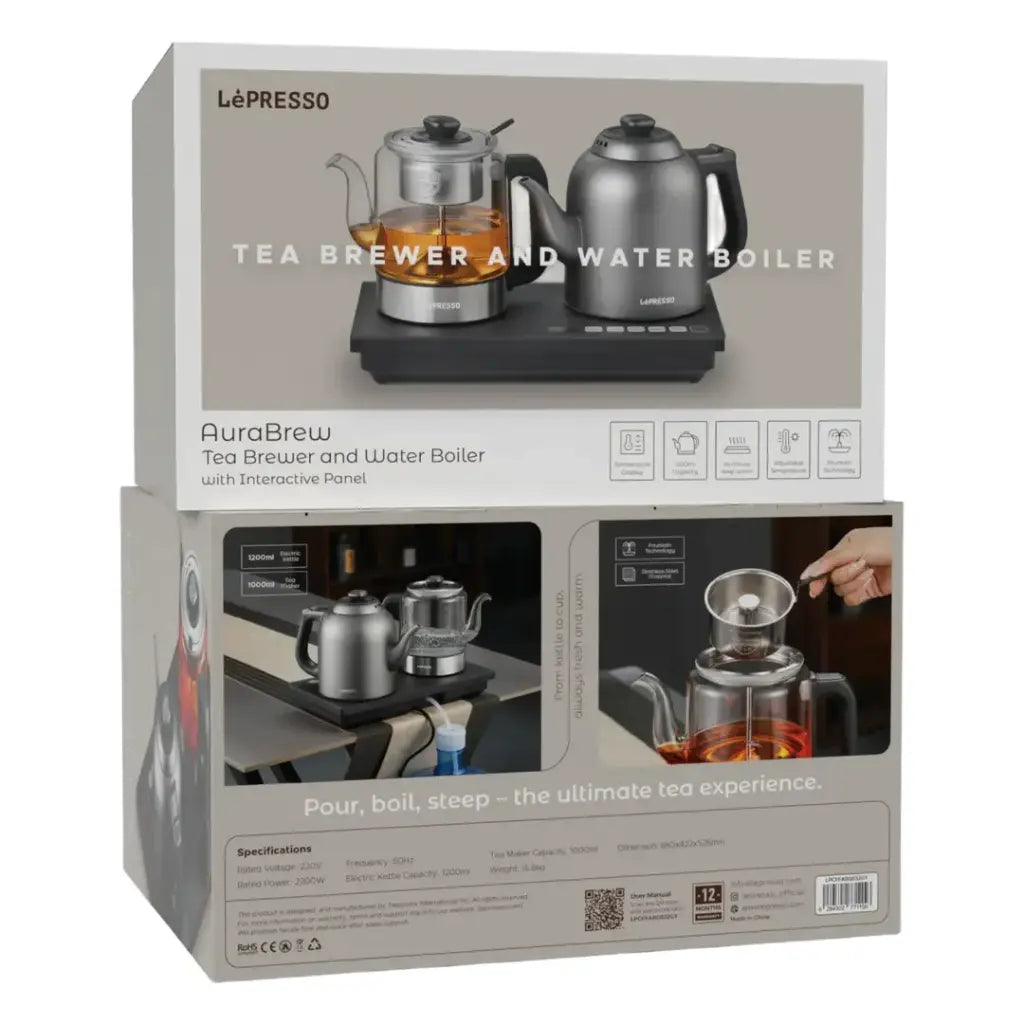 LePresso 2200W AuraBrew Tea Brewer & Water Boiler