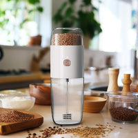 LePresso Coffee Grinder Milk Frothing