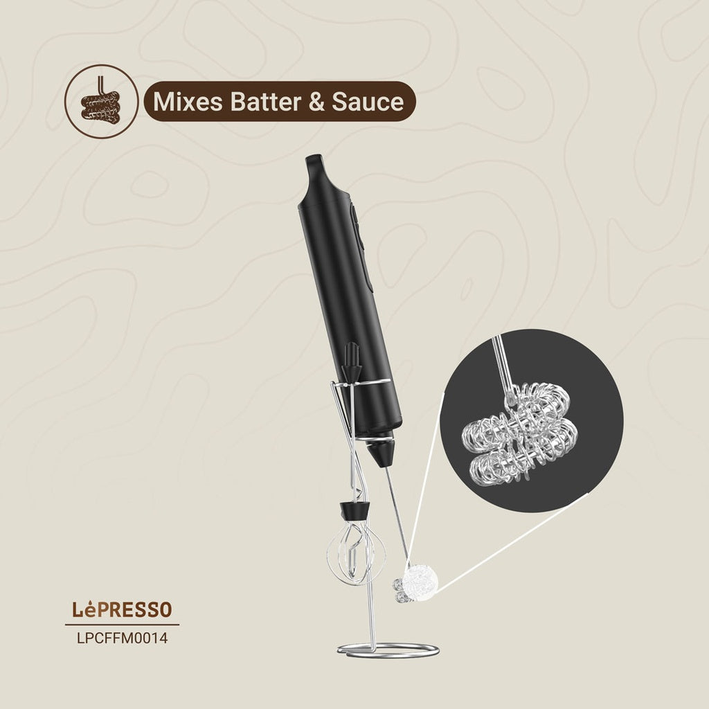 LePresso 3-in-1 Rechargeable Frother