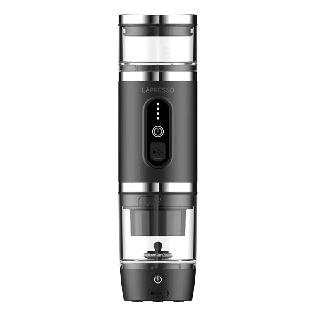 LePresso 4-in-1 Portable Coffee Machine with Milk Frother