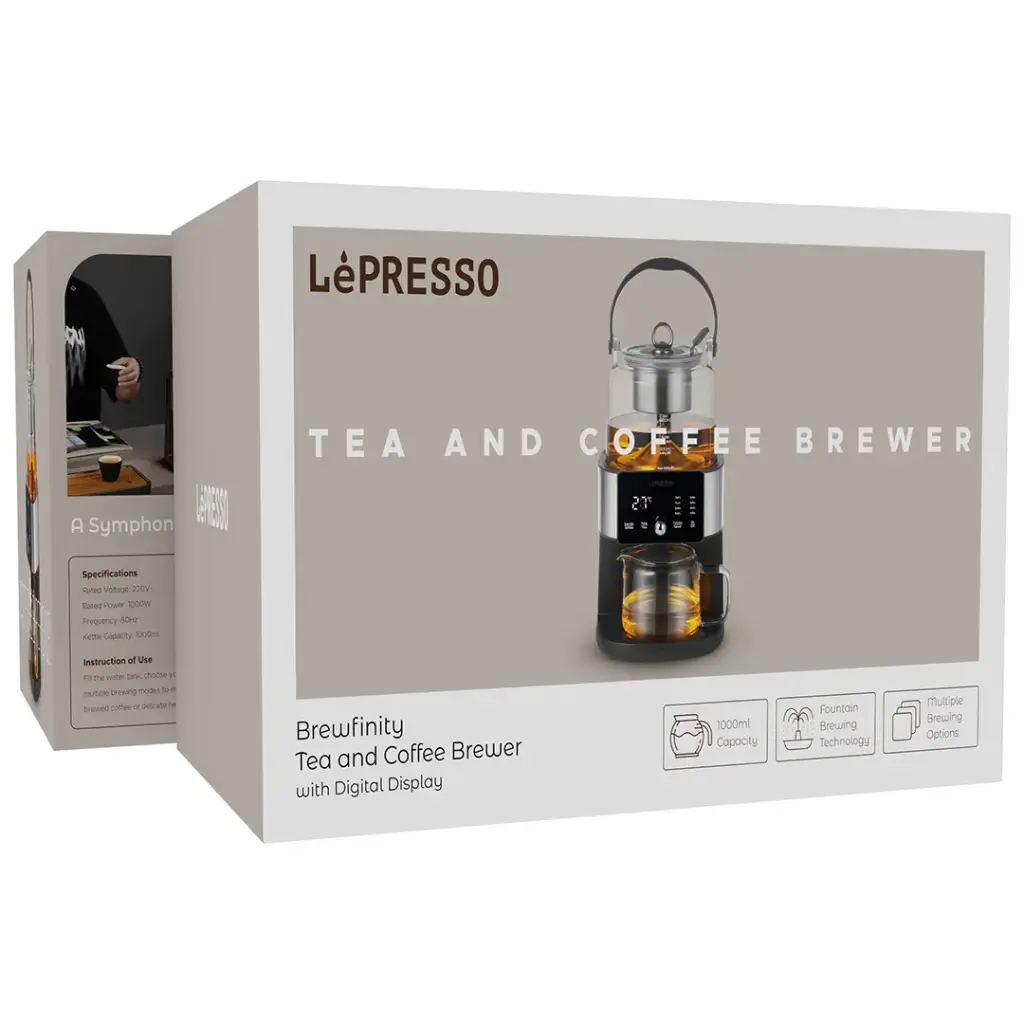 LePresso Brewfinity Tea & Coffee Brewer with Digital Display