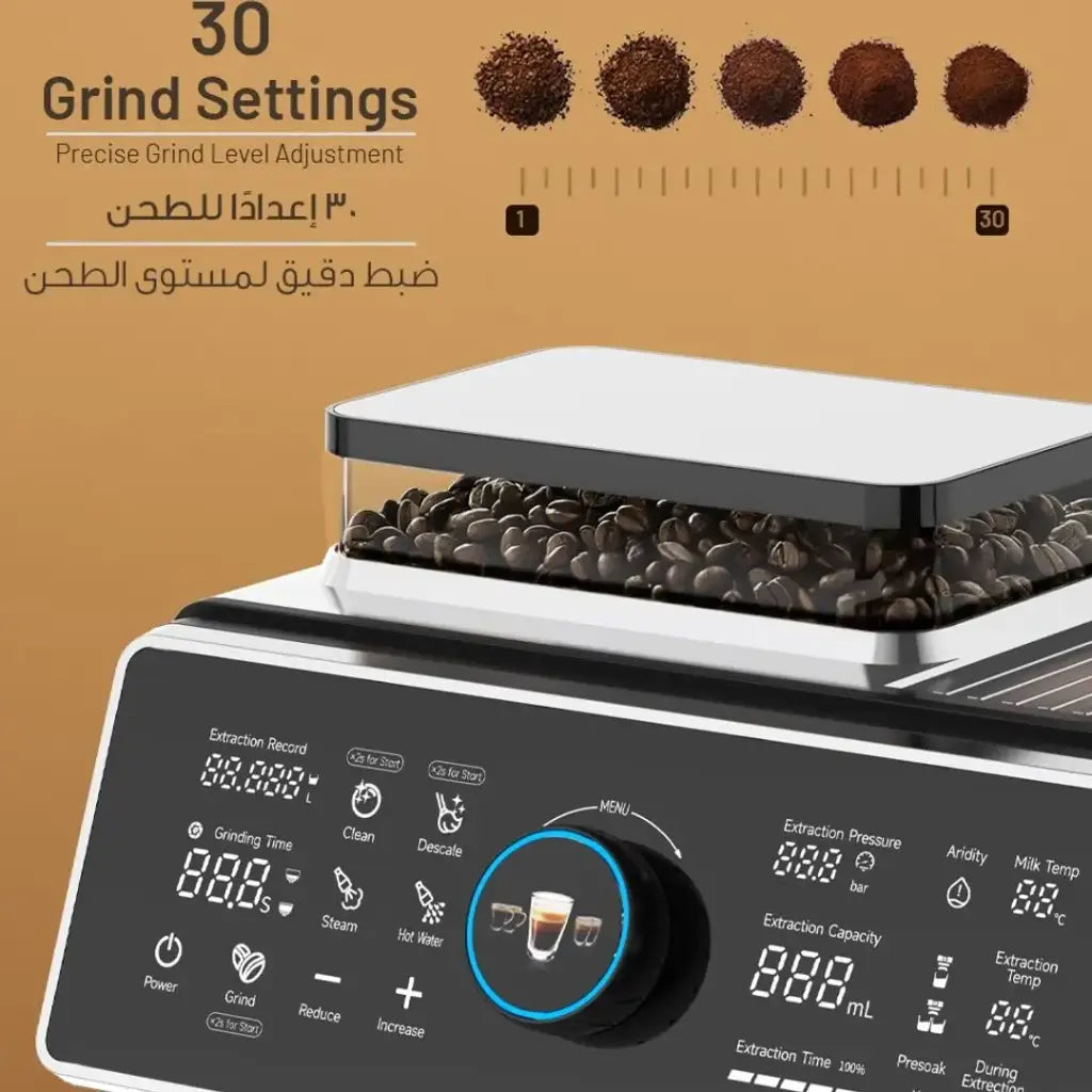 LePresso Viventé Semi-Automatic Dual Boiler Coffee Machine
