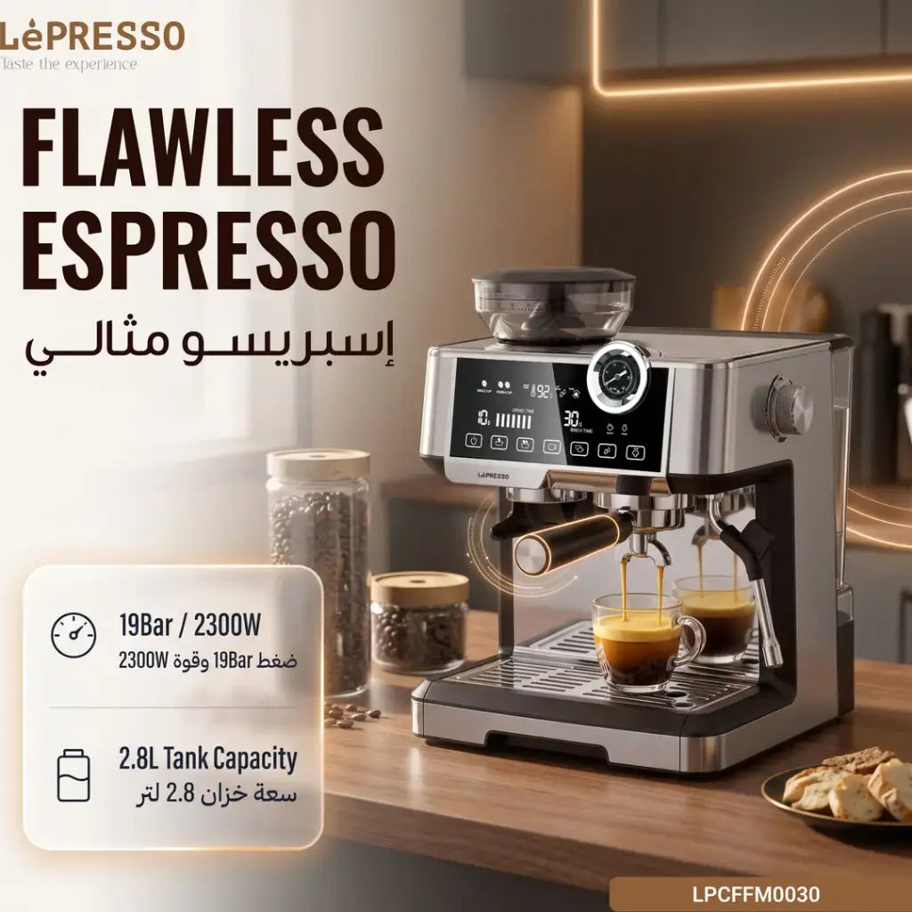 LePresso Dual Boiler Espresso Machine