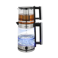 LePresso Retro Espresso Machine with Boiler Gauge & Milk Steamer