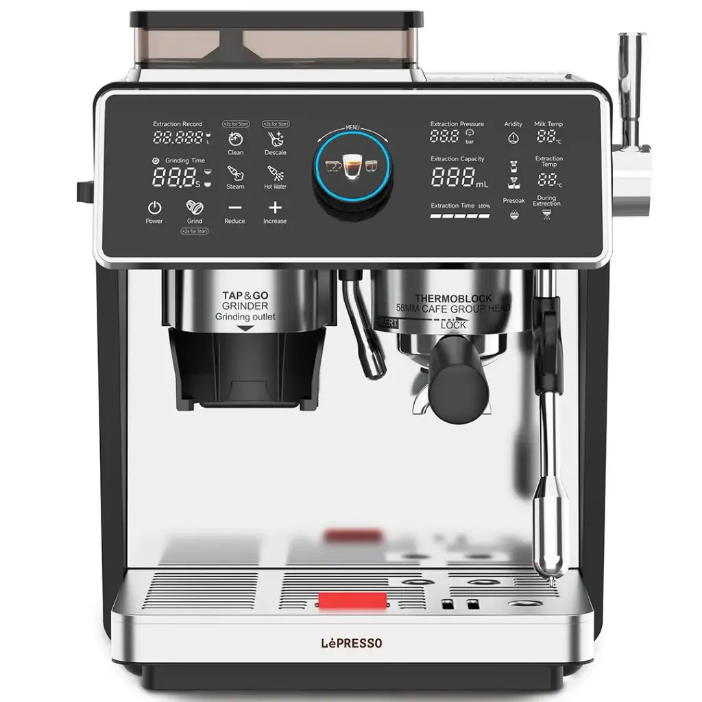 LePresso Viventé Semi-Automatic Dual Boiler Coffee Machine