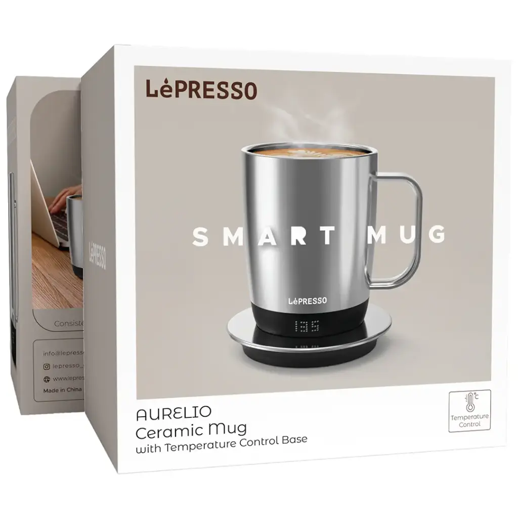 LePresso Aurelio 300mL Temperature Control Ceramic Mug