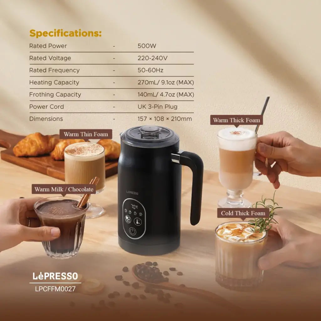 LePresso LP027 Four Froth Milk Frother