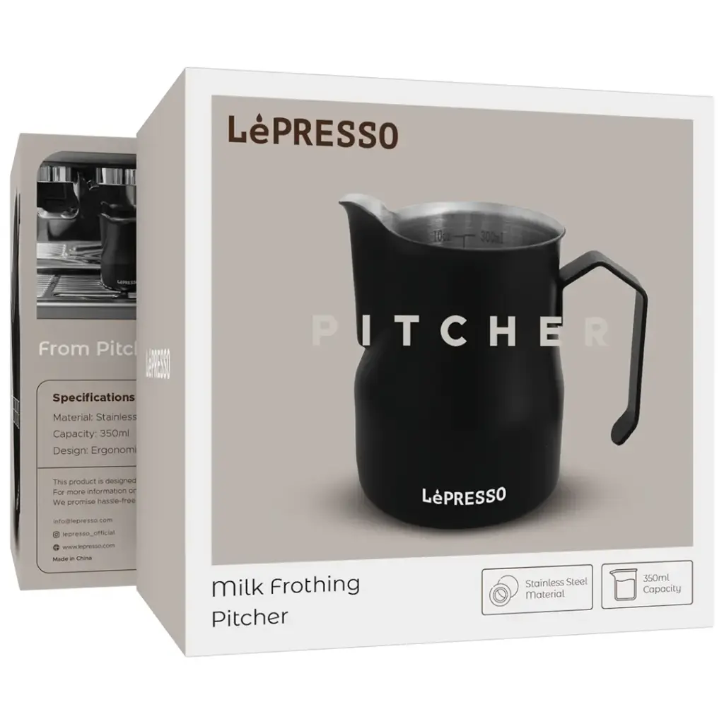 LePresso 350ml Milk Frothing Pitcher