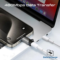 Promate Link Ci 27W Lightning to USB C Adapter
