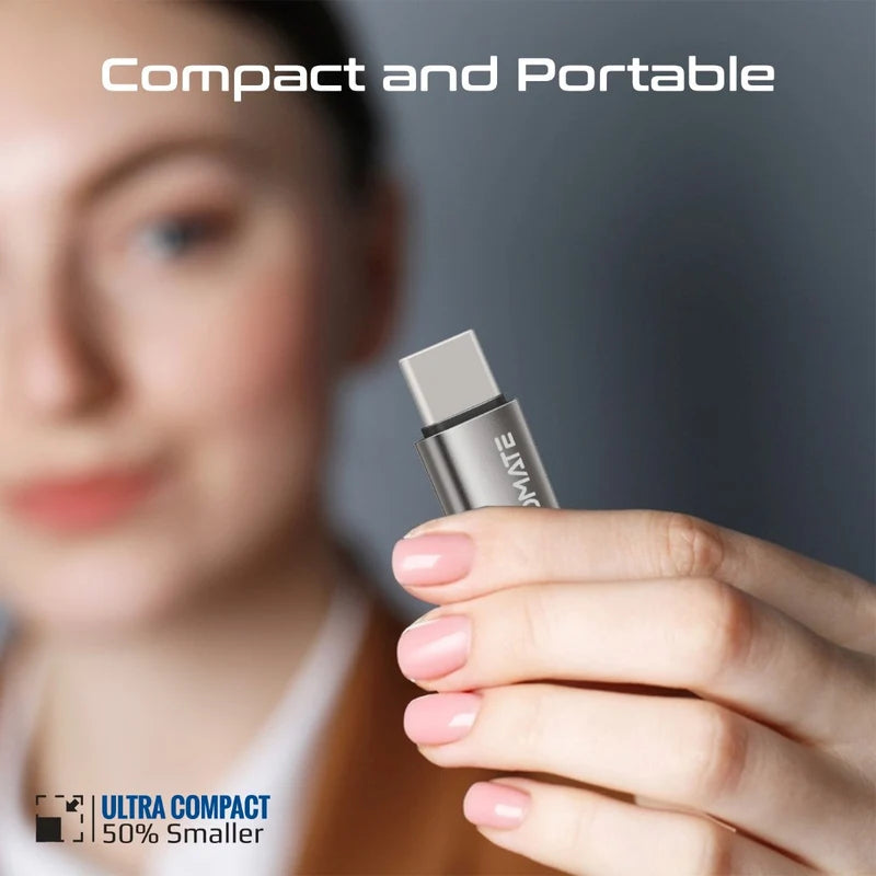 Promate Link Ci 27W Lightning to USB C Adapter