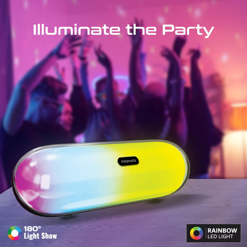 Promate LumiBar 10W True Wireless Speaker