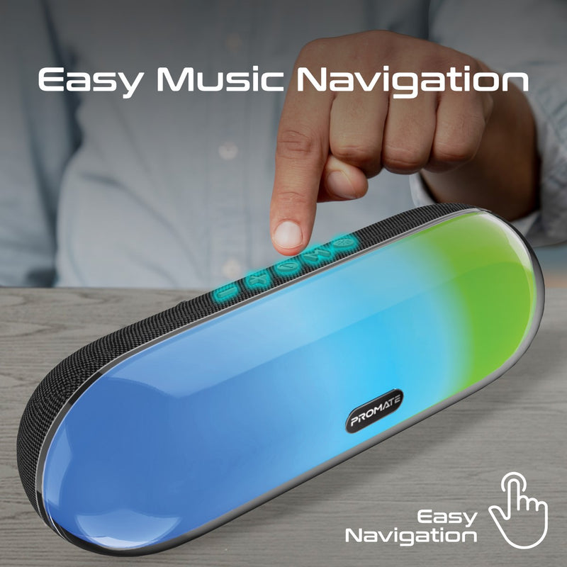 Promate LumiBar 10W True Wireless Speaker