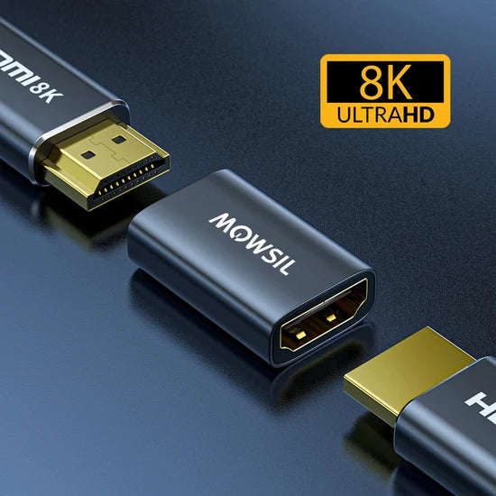 Mowsil MOCPF2 HDMI 2.1 8K Coupler – 2 Pack