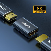 Mowsil MOCPF2 HDMI 2.1 8K Coupler – 2 Pack