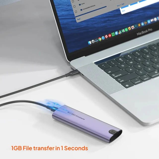 Mowsil MOMEC M.2 NVMe SSD Enclosure