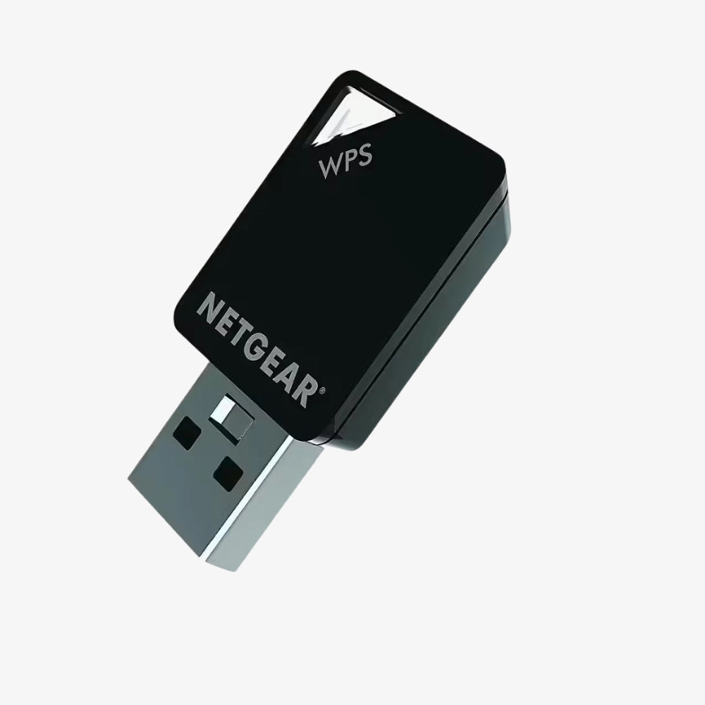 NETGEAR Dual-Band WiFi Mini Adapter – USB 2.0 – Black