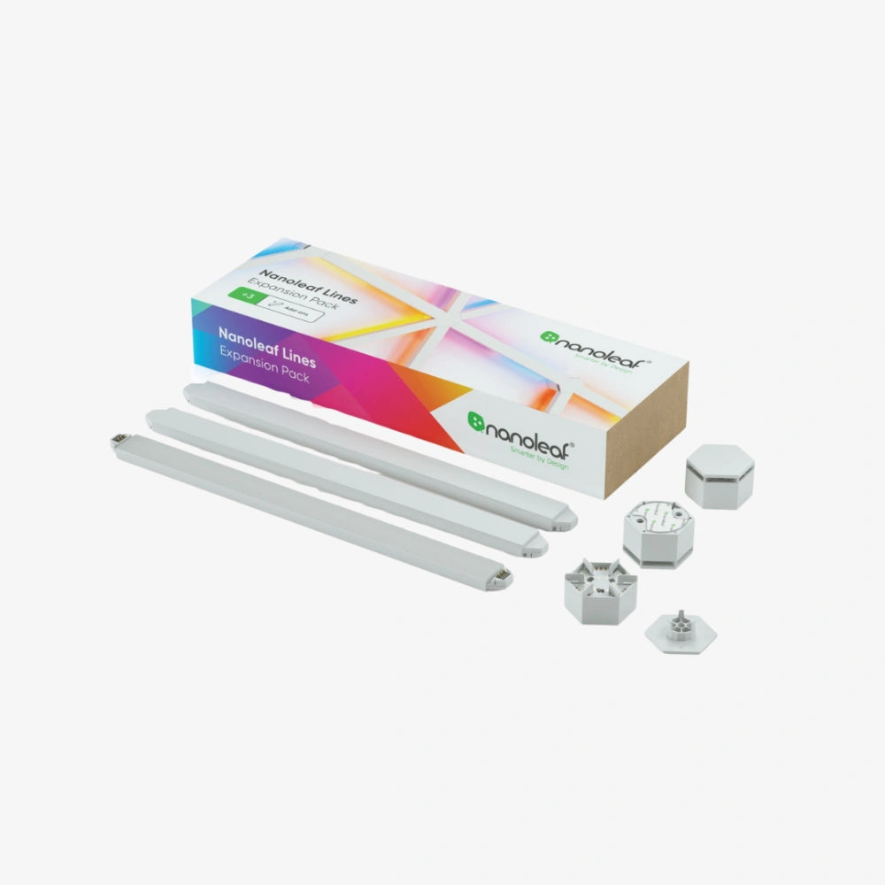Nanoleaf Lines Expansion Kit – 3 Panels (White)