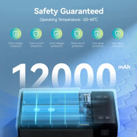 RAVPower 2 In 1 Jump Starter - 12000mAh