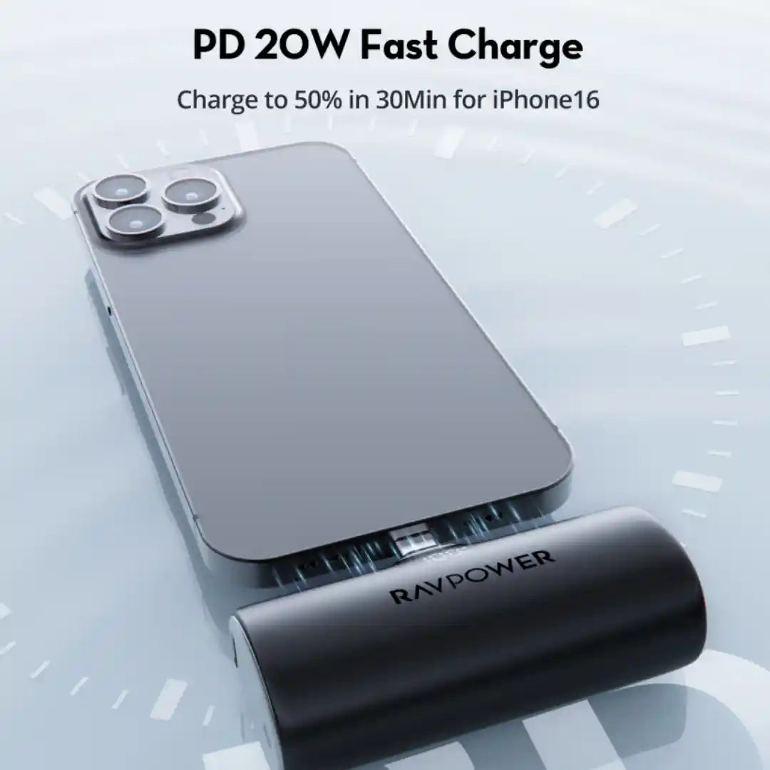 RAVPower Portable Power Bank - 5000mAh