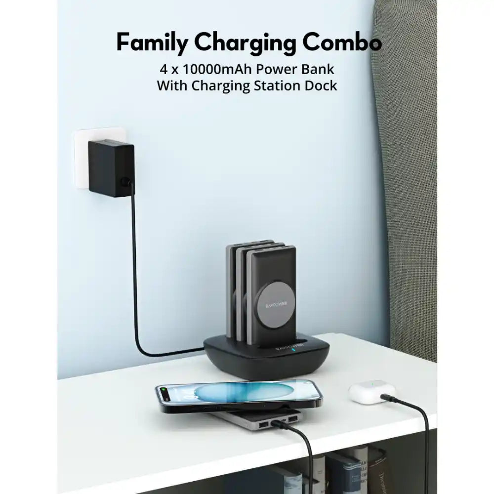 RAVPower Home Charging Combo - 10000mah