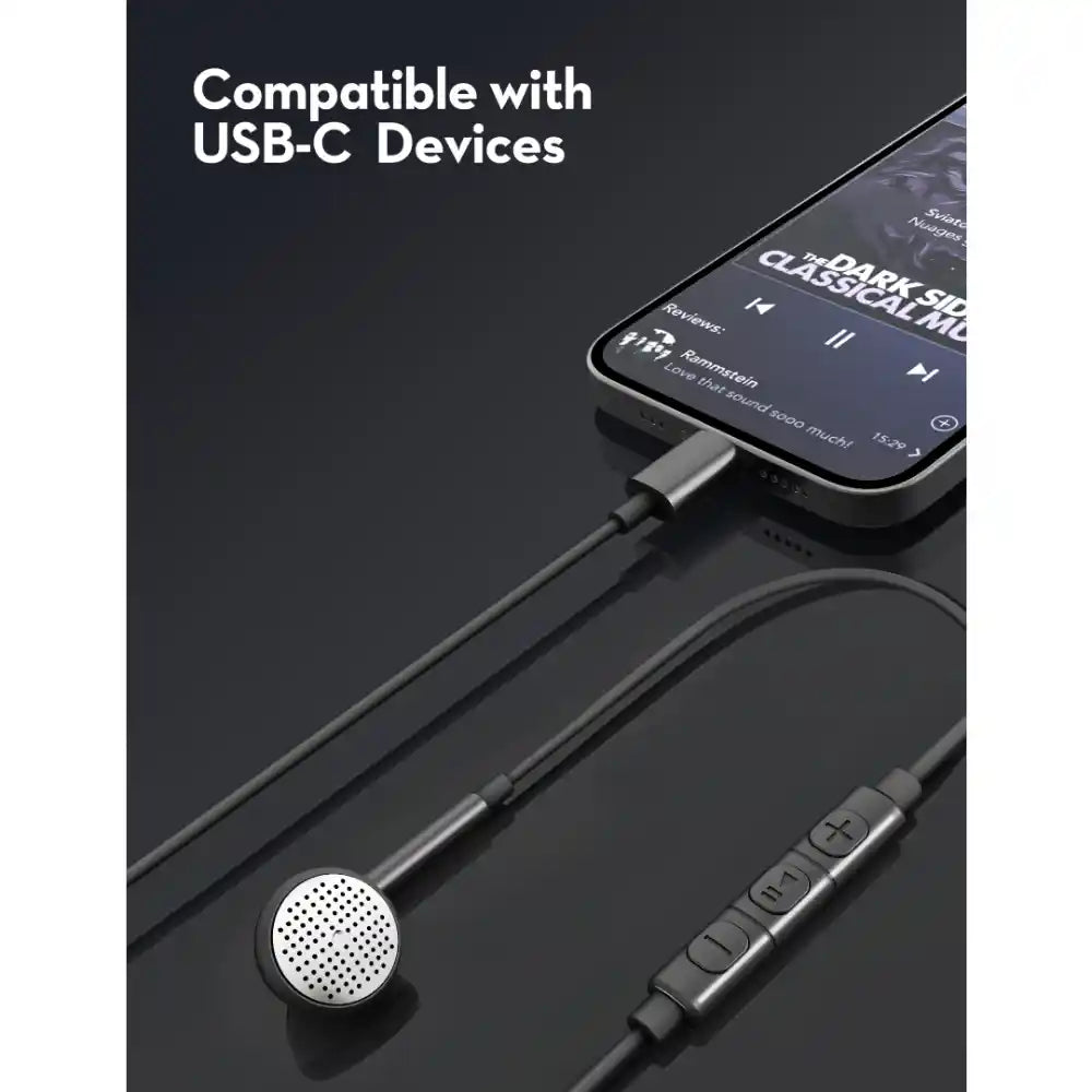 RAVPower Mono USB-C Earphones