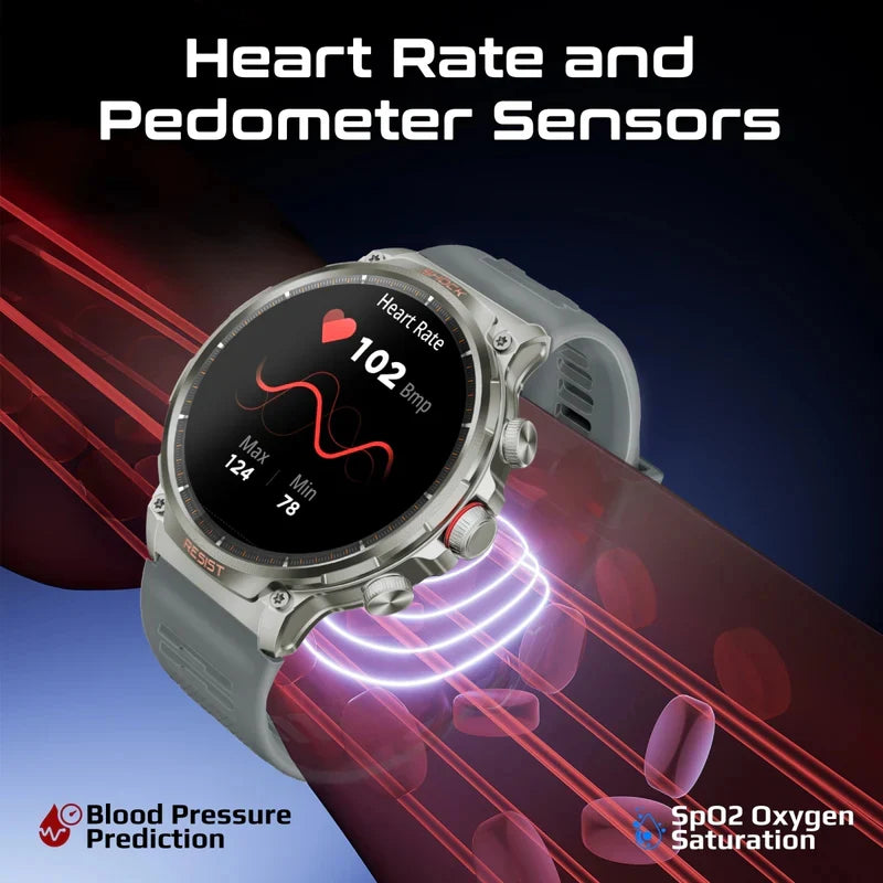 Promate xWatch-R20 1.85" Round Fitness Tracker Smartwatch