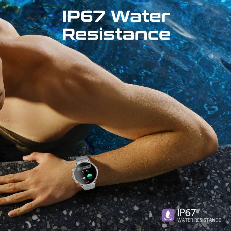 Promate xWatch-R20 1.85" Round Fitness Tracker Smartwatch