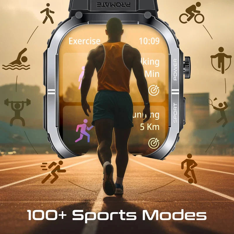 Promate xWatch-SL 2.01" Fitness Tracker Smartwatch